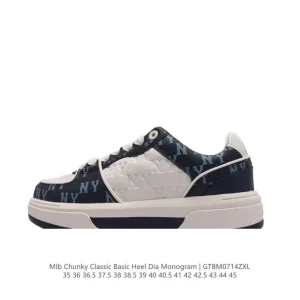 MLB Chunky Liner Mid Retro Street Sneakers for Youth
