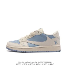 Nike Air Jordan 1 Low OG SP Military Blue Reverse Swoosh
