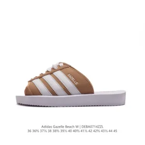 Adidas Originals Gazelle Beach Slide Sandals for Women Summer 2024