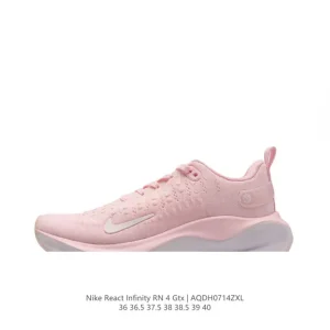 Nike Reactx Infinity Run 4 Running Shoes with Cushioning and Support