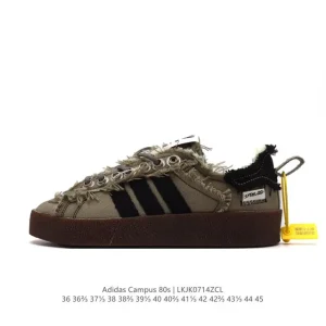 Adidas Sftm-002 Campus 80S Seasame Canvas Vulc Shoe