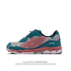 ASICS GEL-NYC Retro Street Sneaker with Gel Cushioning and Foam Sole