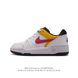 Nike Full Force Low Retro Leather Basketball Shoes Vintage Style