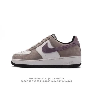 Nike Air Force 1 '07 Low DV0788-012 White Leather Casual Sneakers