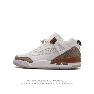 Jordan Spizike Low Houston Oilers Inspired Low Top Basketball Shoe