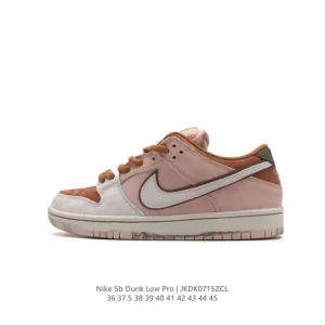 Nike SB Dunk Low Pro Men's and Women's Skateboarding Shoes Vintage Style