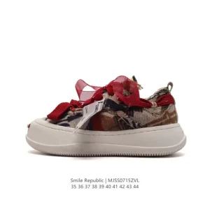 Smilerepublic Smile Chunky Canvas Shoes with Thick Sole