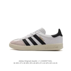 Adidas Originals Gazelle Indoor Retro Suede Sneakers with Gum Sole