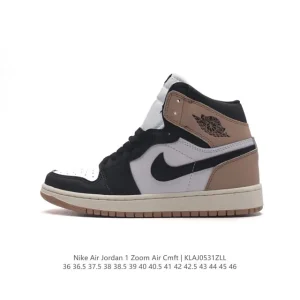 Jordan 1 Zoom Retro High Corduroy Comfort Sneakers for Men and Women