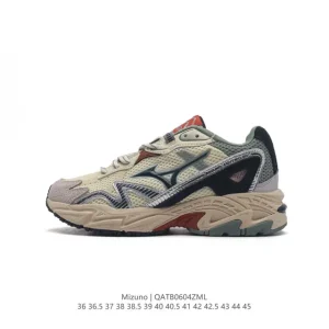 Mizuno Wave Retro Fashion Comfortable Cushioning Running Shoes
