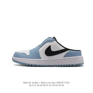 Air Jordan 1 Low Slides - Retro Inspired Comfort and Style