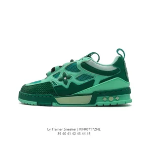 Louis Vuitton Trainer Sneaker Low Top Fashion Luxury Shoes