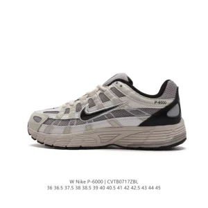 Nike P-6000 Premium Men's Women's Casual Running Shoes Breathable Cushioning Retro Style