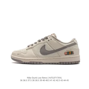 Nike Dunk Low Retro Gucci Collaboration Vintage Basketball Skateboarding Shoes