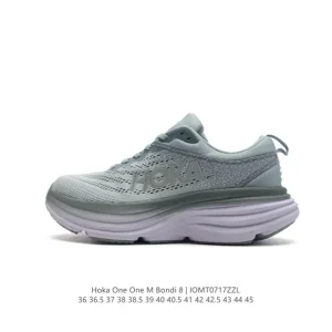 HOKA Bondi 8 Running Shoes for Men and Women Lightweight Cushioning Road Shoes