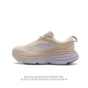 HOKA Bondi 8 Unisex Road Running Shoe Lightweight Cushioning