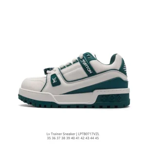 Louis Vuitton Trainer Sneaker Low Fashion Thick Sole Shoes