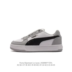 Puma Slipstream Laces Vintage Leather Sneakers for Men and Women