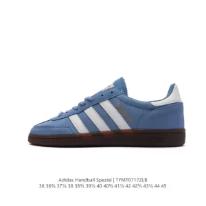 Adidas Handball Spezial Low Top Leather Sneakers Classic Three Stripes Vintage Style