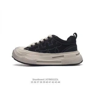 Shootbrand Freedom One Chunky Sole Skateboarding Shoes with Plum Blossom Design