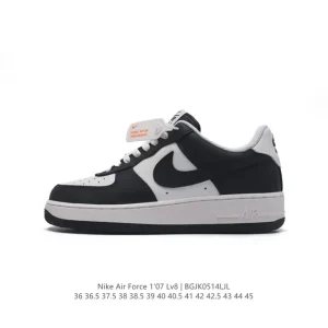 Nike Air Force 1 '07 Low White Leather Casual Sneakers for Men and Women