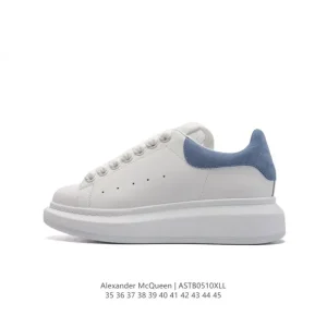 Alexander McQueen McQueen Sneaker Smooth Leather Thick Sole Glow Tail