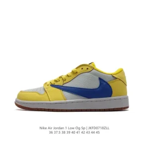 Nike Air Jordan 1 Low OG SP Military Blue Reverse Swoosh