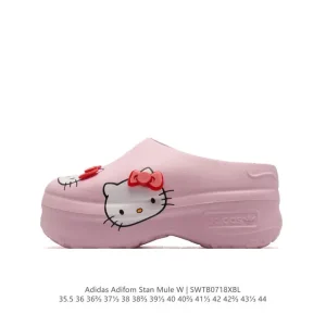 Adidas Adifom Hello Kitty Summer Sandal with Bow Decor