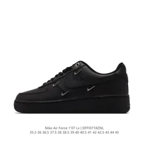 Nike Air Force 1 Low 07 White Leather Sneakers for Men and Women