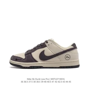 Nike SB Dunk Low Pro XD6188-032 Vintage Leather Skate Shoes