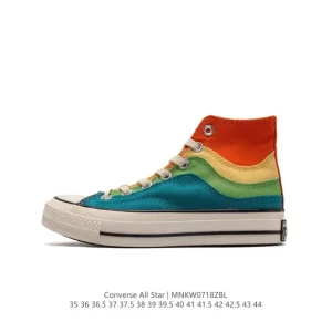 Converse All Star High Top Thick Sole Vintage Canvas Shoes