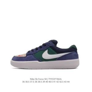 Nike SB Force 58 Skateboarding Shoes with Cupsole and Ventilation