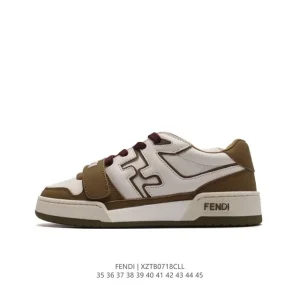 Fendi Men Women Retro Platform Sneakers 2024 New Year Limited Edition
