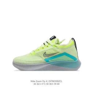 Nike Zoom Fly 4 Women's Running Shoes with React Foam and Carbon Plate