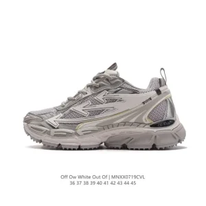Off-White Out Of Office Low-Top Leather Sneakers with Arrow Motif