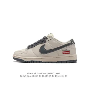 Nike Dunk Low Retro Vintage Basketball Sneakers for Men and Women