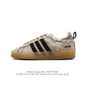 Adidas SFTM Campus 80S Sesame Canvas Unisex Sneakers
