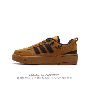 Adidas Originals Post Up Low Top Leather Sneakers for Men and Women