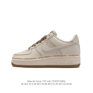 Nike Air Force 1 Low 07 Men's Women's Shoes White Leather Casual Sneakers