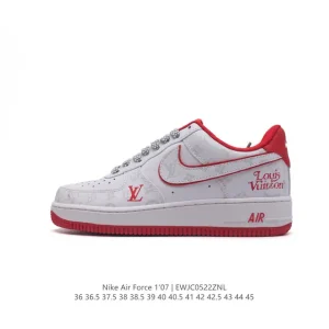 Nike Air Force 1 Low 07 Casual Sneakers with Air Cushioning