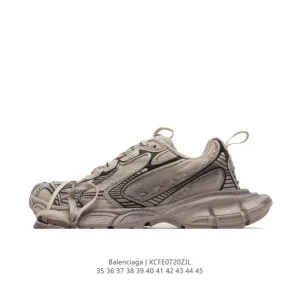 Balenciaga 3XL Sneaker Vintage Style Eco Leather Mesh Shoes