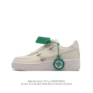 Nike Air Force 1 Low 07 Men's Women's Casual Sneakers with Air Cushion