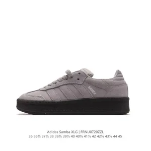 Adidas Samba Xlg Thick Sole Retro Casual Sneakers for Gen Z