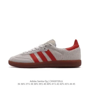 Adidas Samba Og Classic Leather And Mesh Sneakers For Women