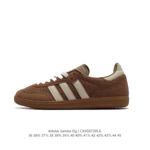 Adidas Samba OG Classic Leather and Mesh Sneakers for Women