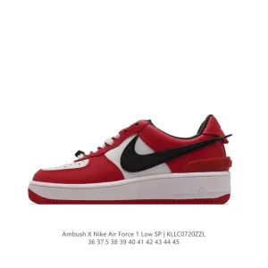 Nike Air Force 1 Low SP Ambush Collaboration Leather Sneakers