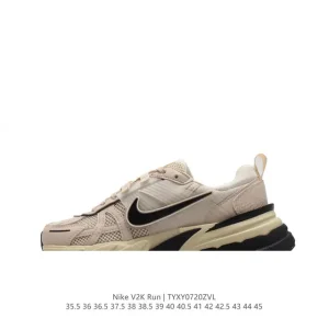 Nike V2K Run Retro Running Shoes with Cushioning and Stability