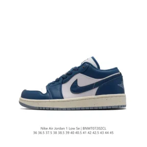 Jordan Air 1 Low Retro Classic Leather Basketball Shoes
