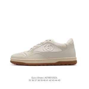 Gucci Rhyton Platform Embroidered Double G Sneakers 2024Ss