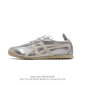 ASICS Onitsuka Tiger Mexico 66 Classic Retro Leather Sneakers